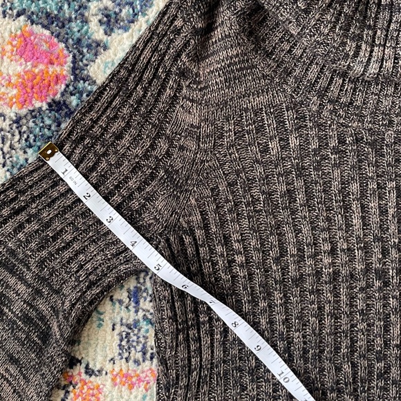 Calvin Klein Sweater Dress Women’s Size L Cowl Neck Long Sleeve Knit Knee Length - Picture 6 of 7